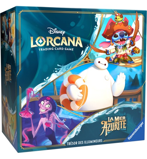 Coffret Lorcana La Mer Azurite - Trésor des Illumineurs