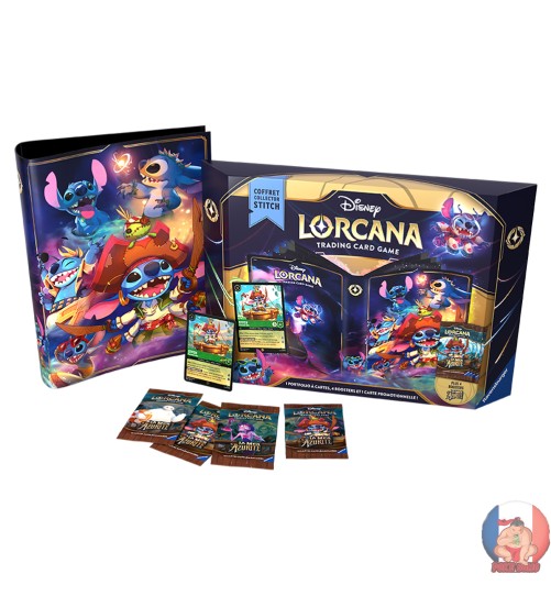 Coffret Cadeau Stitch Lorcana La Mer Azurite