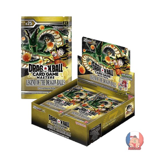 Achetez le Display Legend of the Dragon Balls - B25 Zenkai Series 8