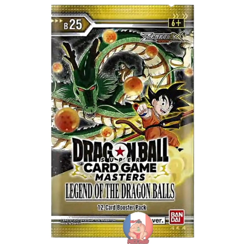 Booster Blister Legend of the Dragon Balls - B25 Zenkai Series 8