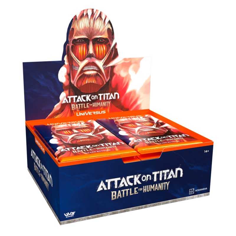 Display Attack on Titan Battle for Humanity | 24 boosters EN