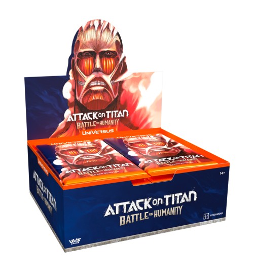 Display Attack on Titan Battle for Humanity | 24 boosters EN