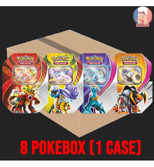 Case scellée de 8 Pokébox Destinée Paradoxe