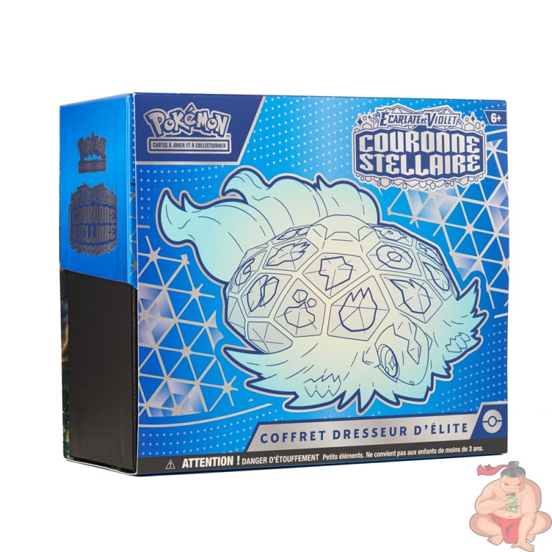 Coffret Pokémon Mygavolt Ex Téracristal - 10 Cartes Collector Françaises | Myboost X Écarlate & Violet 7 Couronne Stellaire - 9