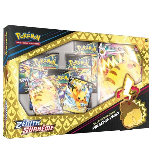 Coffret Collection spéciale Pikachu VMAX Zénith Suprême