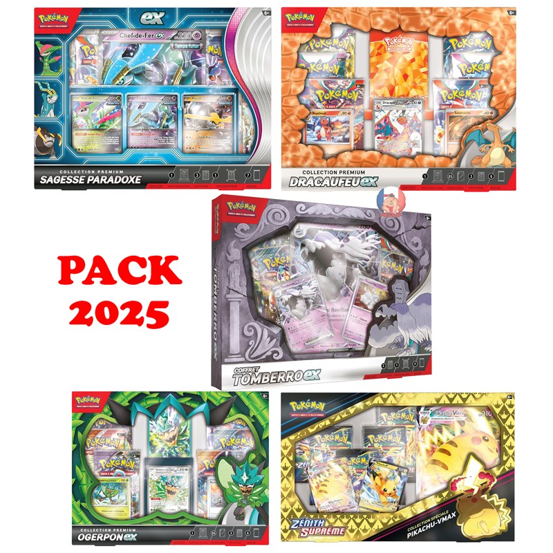 Pack Coffret Zenith & Co 2025 - 5 Coffrets Pokémon