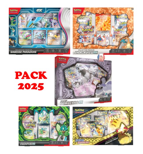 Pack Coffret Zenith & Co 2025 - 5 Coffrets Pokémon