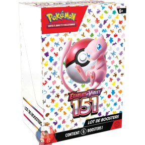 Pack Ouverture - 1 bundle 151 + 4 Coffrets Pokémon