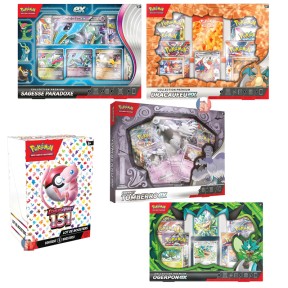 Pack Ouverture 151 - 1 bundle + 4 Coffrets Pokémon