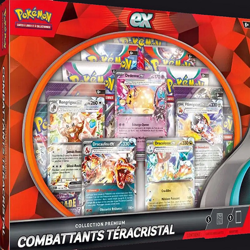 Coffret Collection Premium Combattants Téracristal