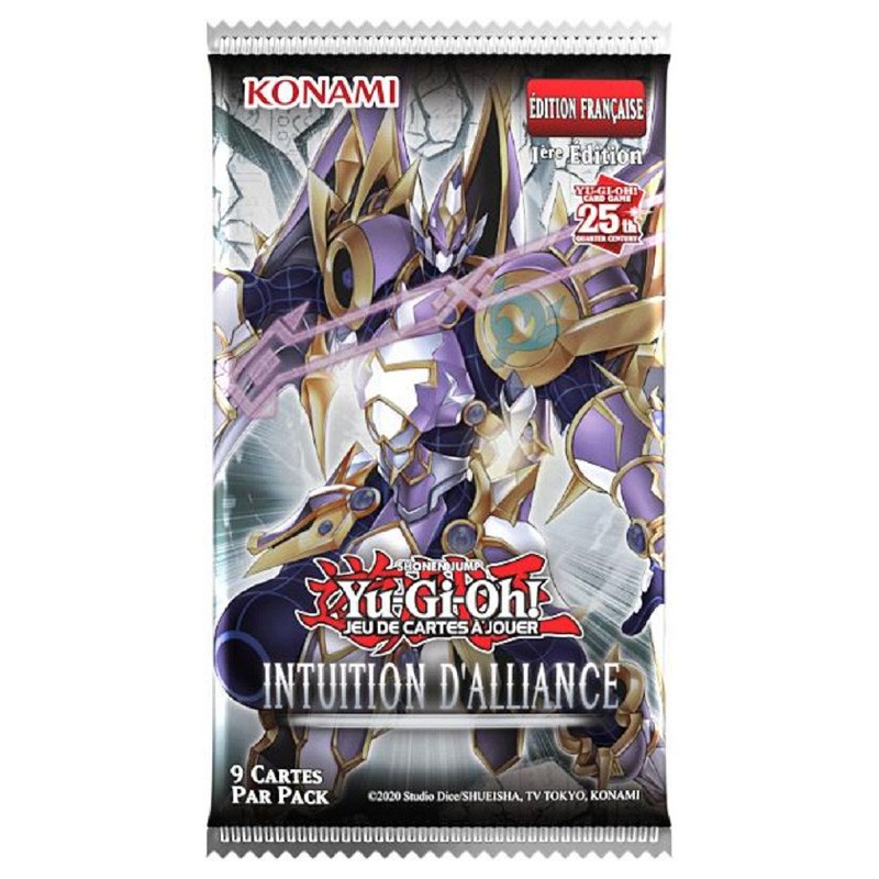 YuGiOh! – Display De 24 Boosters Intuition D'Alliance – Édition Française – Konami