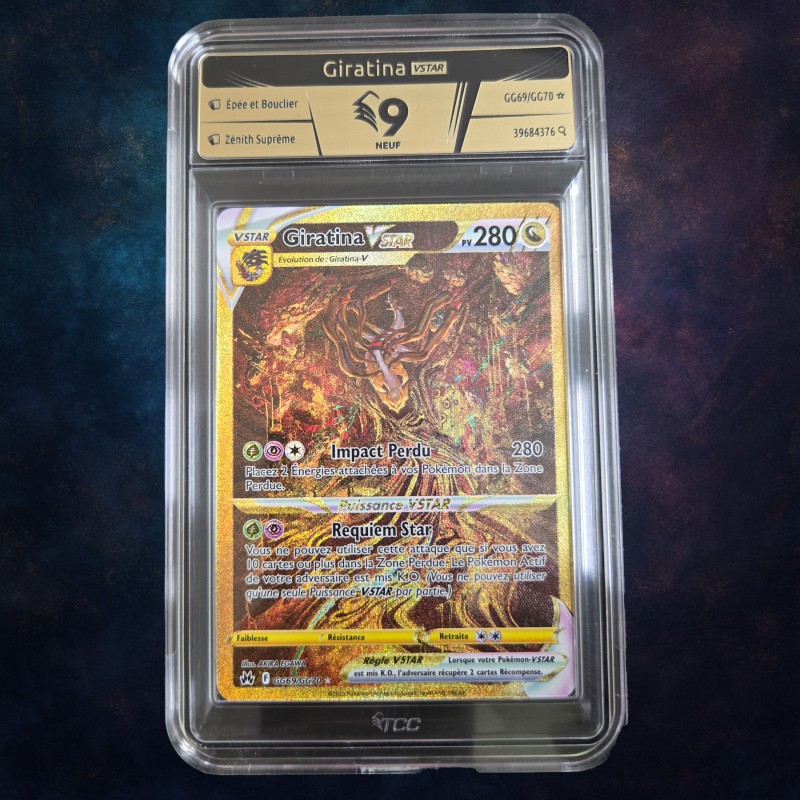 Carte Graded Giratina VSTAR CRZ GG69 GG70 TCC 9 Z nith Supr me