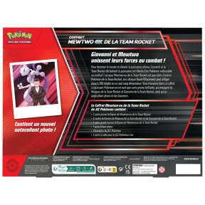 Coffret Mewtwo-ex de la Team Rocket