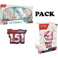 Pack Pokémon 151 Premium – Bundle + Coffret Eaux Florissantes