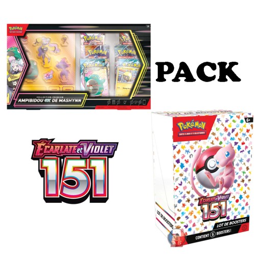 Pack Spéciale Bundle 151 + Ampibidou-ex de Mashynn