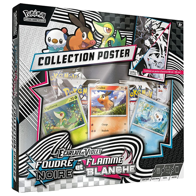 Collection Poster Unys - Foudre Noire & Flamme Blanche Collection Poster Unys - Foudre Noire & Flamme Blanche