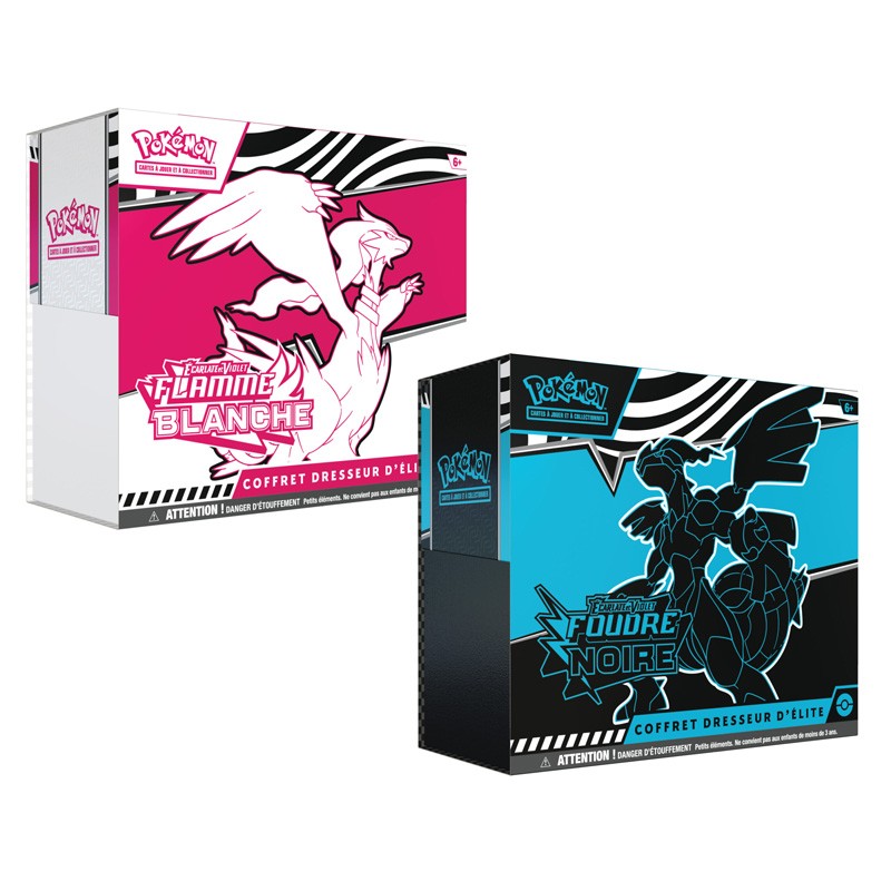 Coffret Dresseur d’élite - Foudre Noire / Flamme Blanche Coffret Dresseur d’élite - Foudre Noire / Flamme Blanche