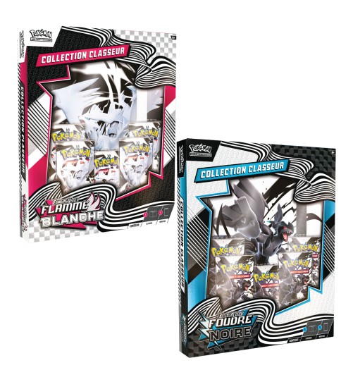 Coffret Collection Classeur – Foudre Noire / Flamme Blanche