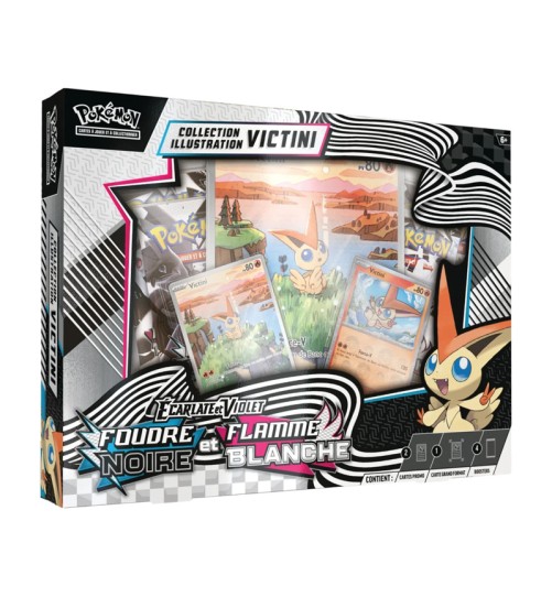 Coffret Collection Illustration Victini – Foudre Noire / Flamme Blanche