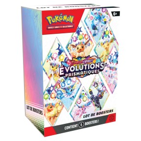 Bundle Évolutions Prismatiques – 6 boosters EV08.5