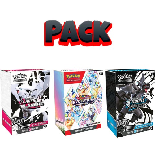 Pack 3 Bundles – 6 Boosters (EV8.5 & EV10.5)