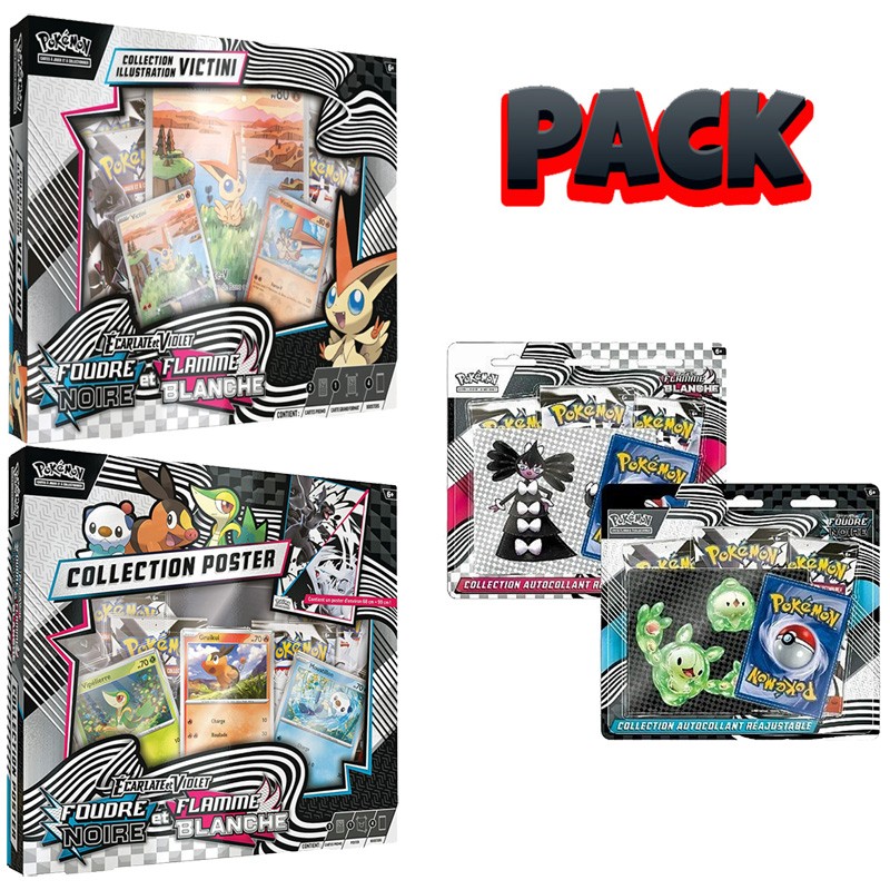 Pack 4 produits EV10.5 – Foudre Noire & Flamme Blanche