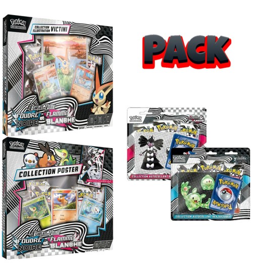 Pack EV10.5 Édition Spéciale – Foudre Noire & Flamme Blanche