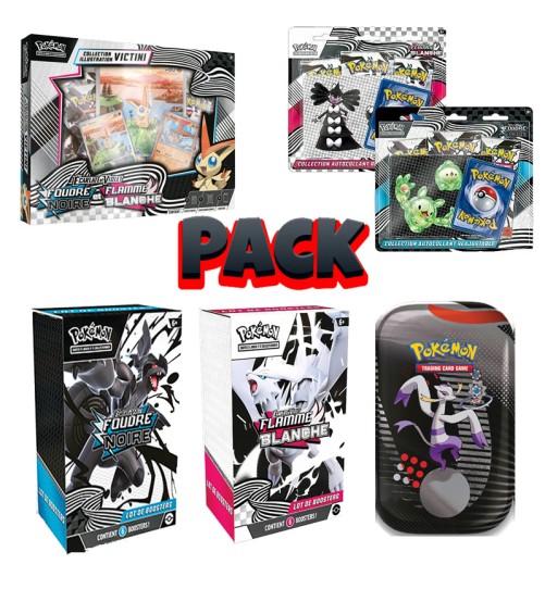 Pack Collector EV10.5 – 6 produits Foudre Noire & Flamme Blanche