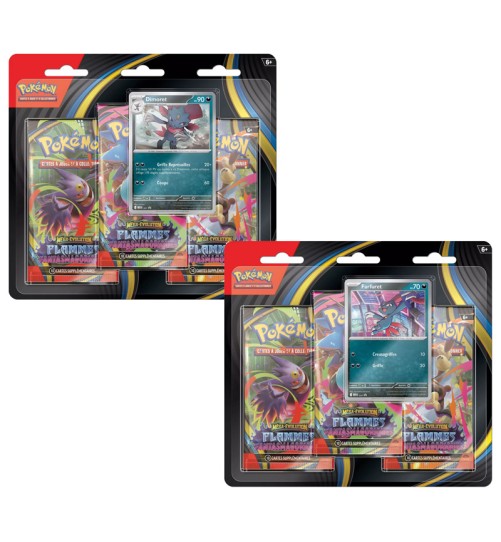 Tripack ME02 – Flammes Fantasmagoriques