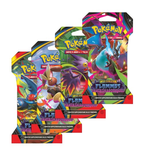Boosters sous blisters ME02 – Flammes Fantasmagoriques