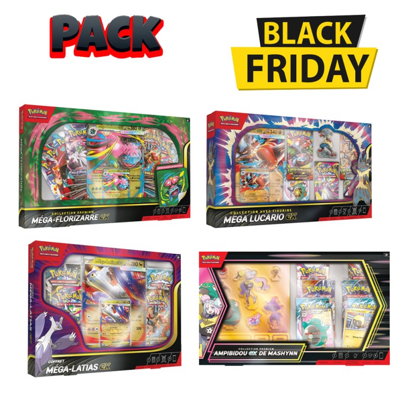Pack 4 coffrets 2025 - Pokemon