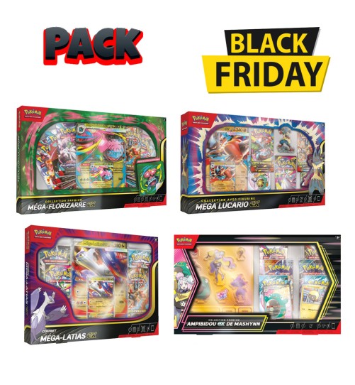 Pack 4 coffrets 2025 - Pokemon