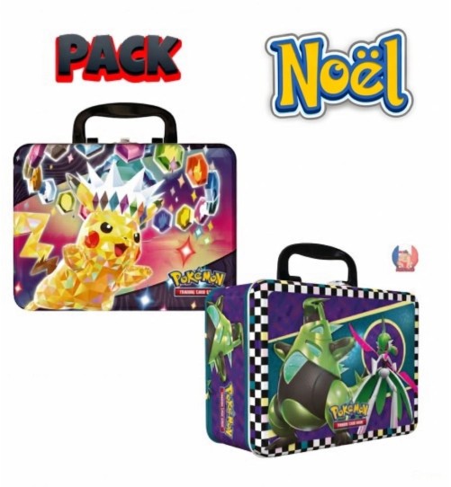 Pack 2 Valisettes 2025 - Coffre de collection