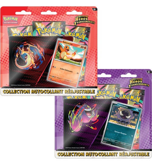 Tripack Collection Autocollant Réajustable ME2.5 – Héros Transcendants