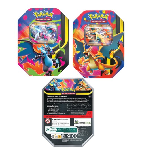 Pokébox Méga-Dracaufeu X-ex ou Méga-Dracaufeu Y-ex