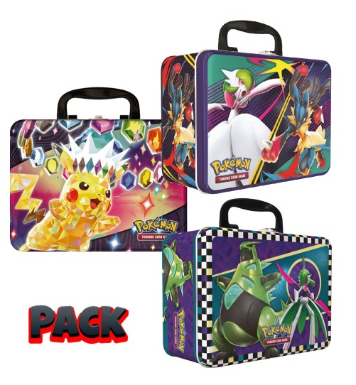 Pack 3 Valisettes 2026 - Coffre de collection