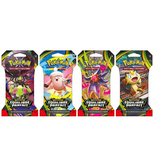 Boosters sous blisters ME03 – Équilibre Parfait