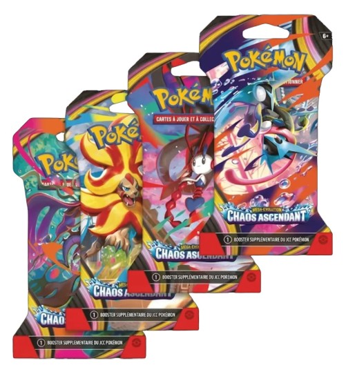 Boosters sous blisters ME04 – Chaos Ascendant