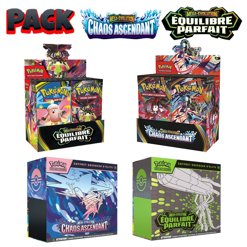 Pack Méga Master ME03 + ME04 (Display + ETB)
