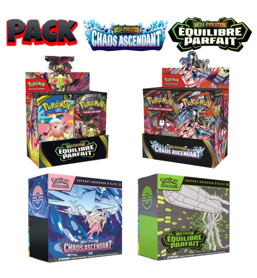 Pack Méga Master ME03 + ME04 (Display + ETB)