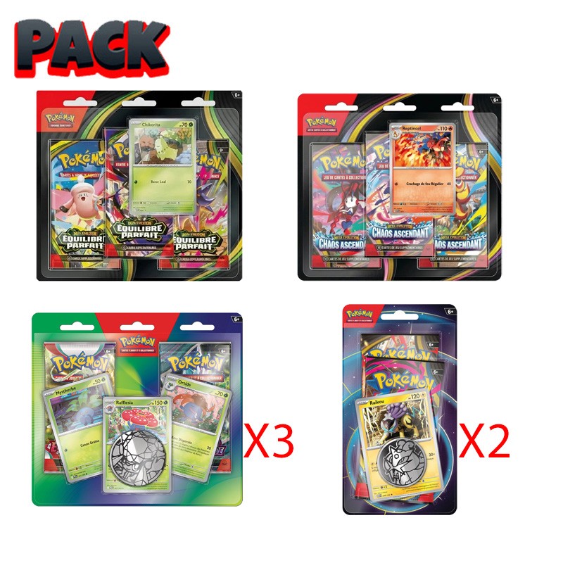 Pack Duo & Tripack Pokémon 2026