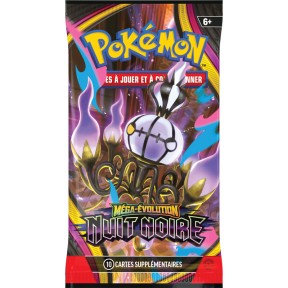 Booster Pokémon ME05 Nuit Noire Sous Blister