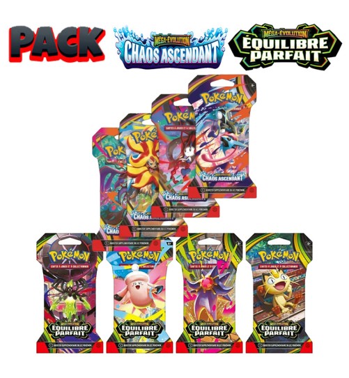Pack Boosters ME03 + ME04 - Lot 3 Boosters