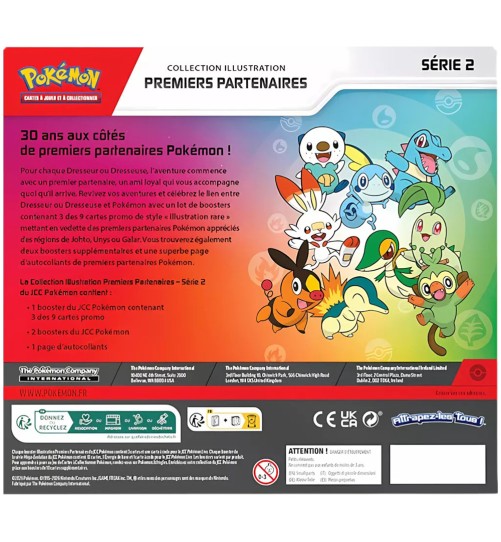 Coffret Collection Illustration Premiers Partenaires - Série 2