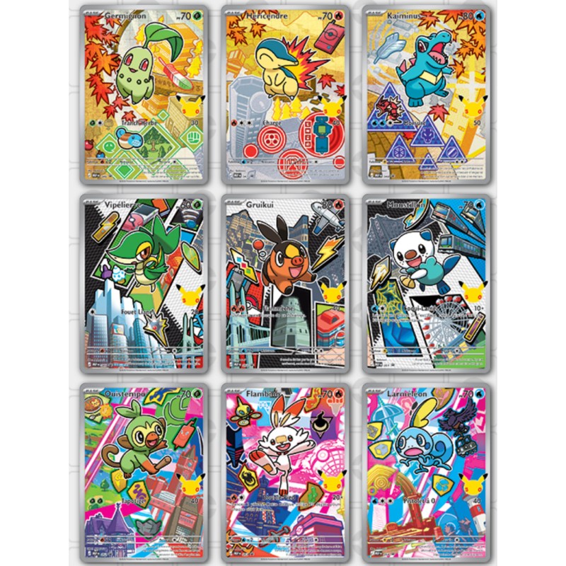 Collection Pokémon Illustration Premiers Partenaires Série 2 : les Collection Pokémon Illustration Premiers Partenaires Série 2 : les