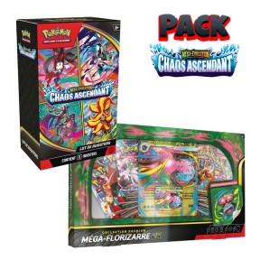 Pack Pokémon Méga-Zygarde-ex + Bundle 6 Boosters ME04