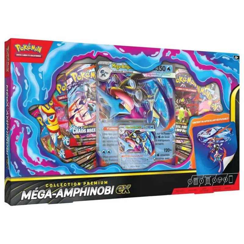 Coffret Premium Méga-Amphinobi-ex - 8 boosters