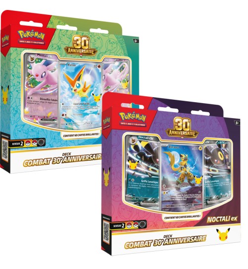 Deck Combat 30ᵉ Anniversaire Mentali ou Noctali