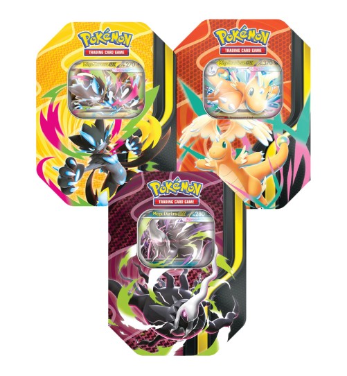 Pokébox Méga Forces - Dracolosse Darkrai Zeraora-ex