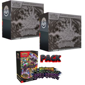 Pack 1 Nuit Noire - ME05 : 2 ETB + 1 Bundle